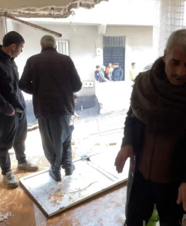 Şanlıurfa’da sel felaketi: 7 kişilik aile son anda kurtuldu