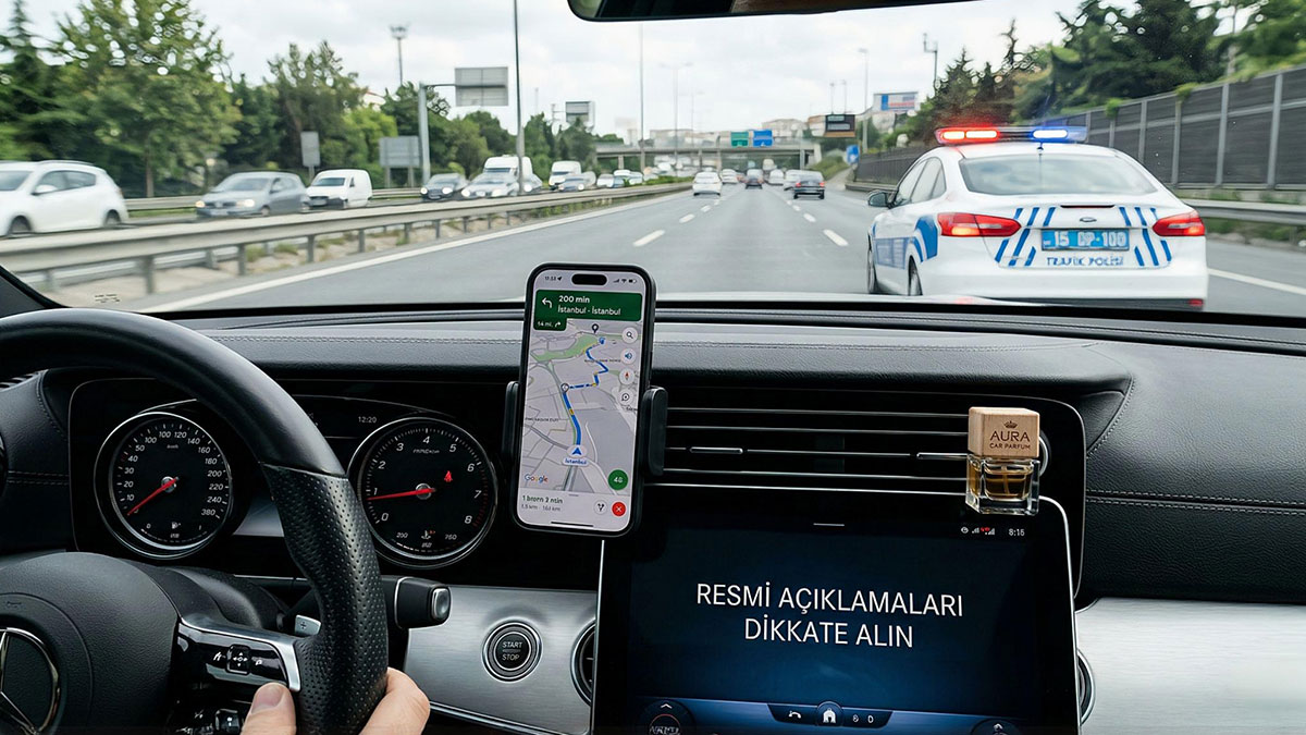 Araç içi telefon tutacağı yasak mı? Araç içinde makyaj cezası gerçek mi? Araç kokusu cezası var mı? Yalan haber yayanlar takibe alındı