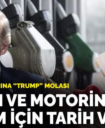 Akaryakıt zammına ‘Trump’ molası: Benzin ve motorinde indirim için tarih verildi