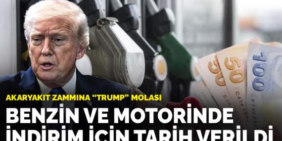 Akaryakıt zammına ‘Trump’ molası: Benzin ve motorinde indirim için tarih verildi