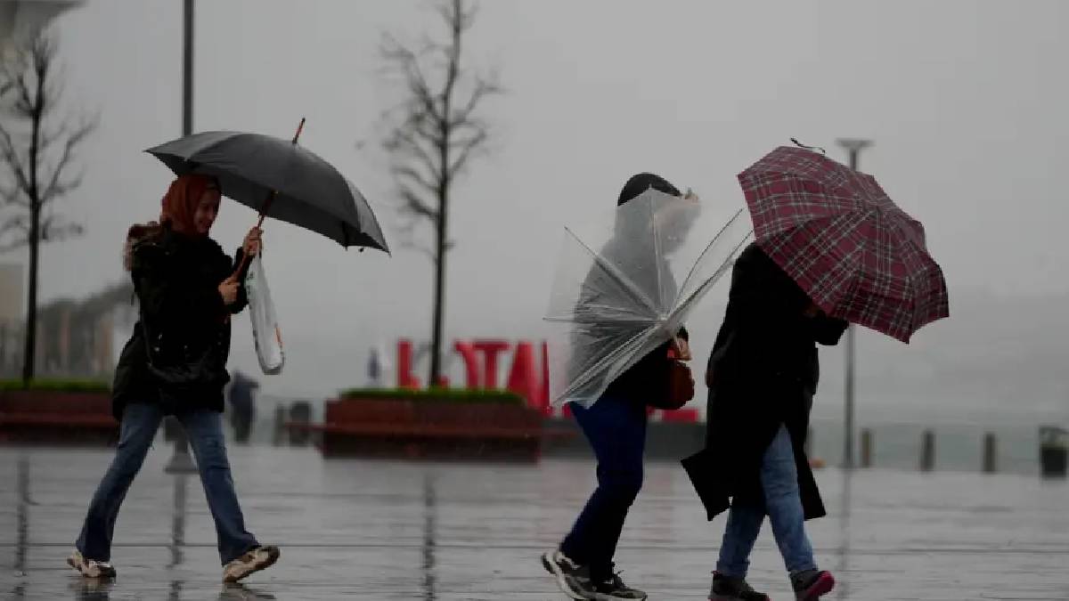 Meteoroloji’den uyarı: Sağanak ve kuvvetli rüzgar geliyor