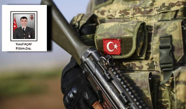 MSB: Ağrı’da gerçekleşen kazada bir asker şehit oldu