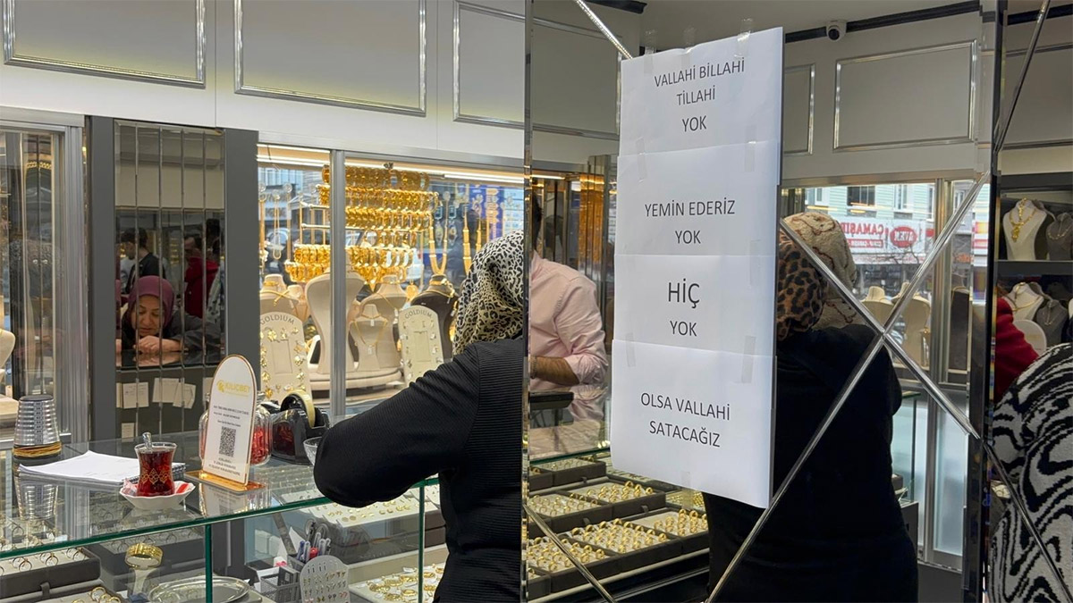Altın düştü, talep patladı: ‘Vallahi billahi tillahi yok’