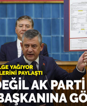 AK Parti’den belge yağıyor diyen Özel yenilerini paylaştı: Bana değil AK Parti genel başkanına götürün