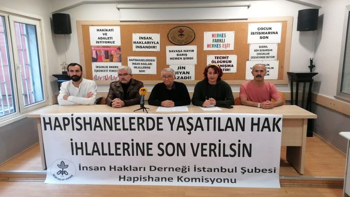 İHD: Hasta mahpusların tedaviye erişiminin engellenmesi hak ihlalidir