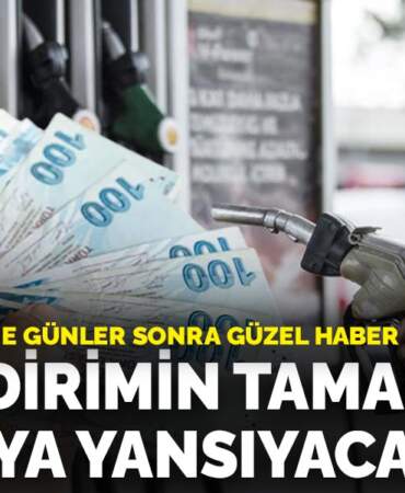 Araç sahiplerine günler sonra güzel haber: Dev indirimin tamamı pompaya yansıyacak