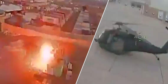 ABD’yi Irak’ta kör eden saldırı kamerada: Black Hawk ve radar sistemi yok edildi