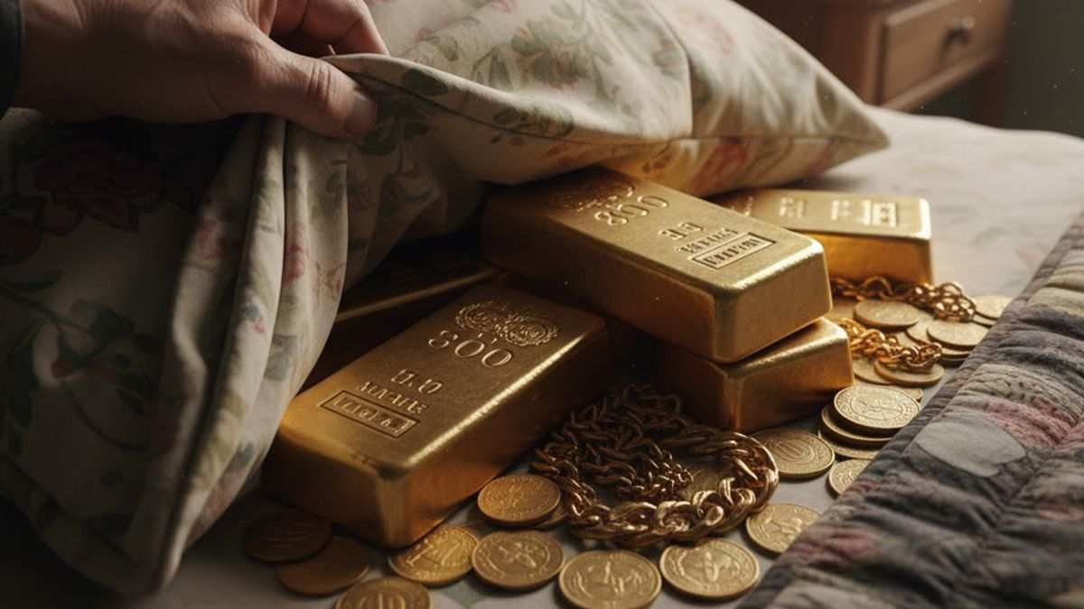 Yastık altındaki altın miktarı 8 bin tonu aştı