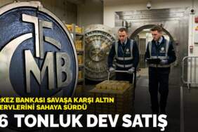 Merkez Bankası savaşa karşı altın rezervlerini sahaya sürdü: 56 tonluk dev satış