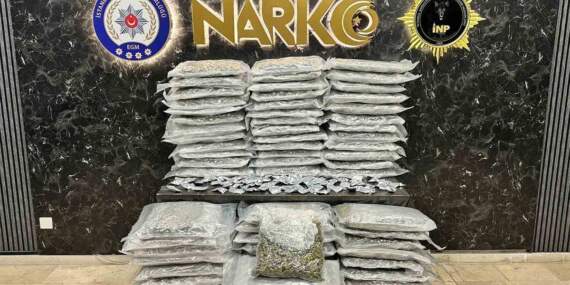 Şişli’de narkotik operasyonu: 100 kiloyu aşkın uyuşturucu ele geçirildi