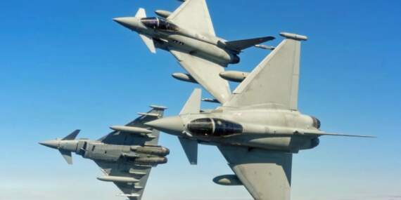 20 Eurofighter için yıllık taksitlerle 5,4 milyar sterlin ödenecek
