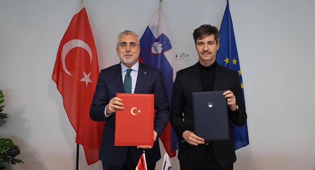 Türkiye ile Slovenya arasında ‘Sosyal Güvenlik Anlaşması’ imzalandı