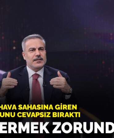 Fidan ‘Türkiye hava sahasına giren füzeler ne oldu da kesildi?’ sorusunu cevapsız bıraktı: Cevap vermek zorunda mıyım