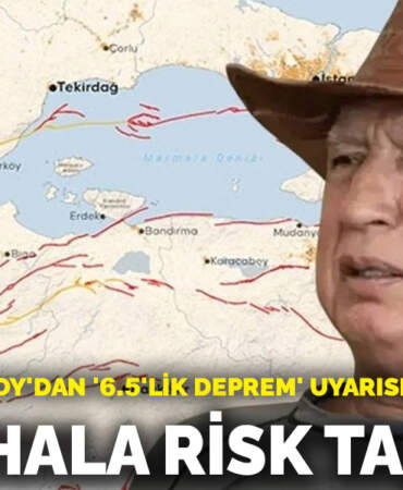 Şener Üşümezsoy’dan ‘6.5’lik deprem’ uyarısı: O fay hala risk taşıyor