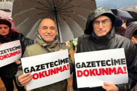 Kadıköy’de basın özgürlüğü protestosu: Gazeteciler yürümek istedi, polis izin vermedi