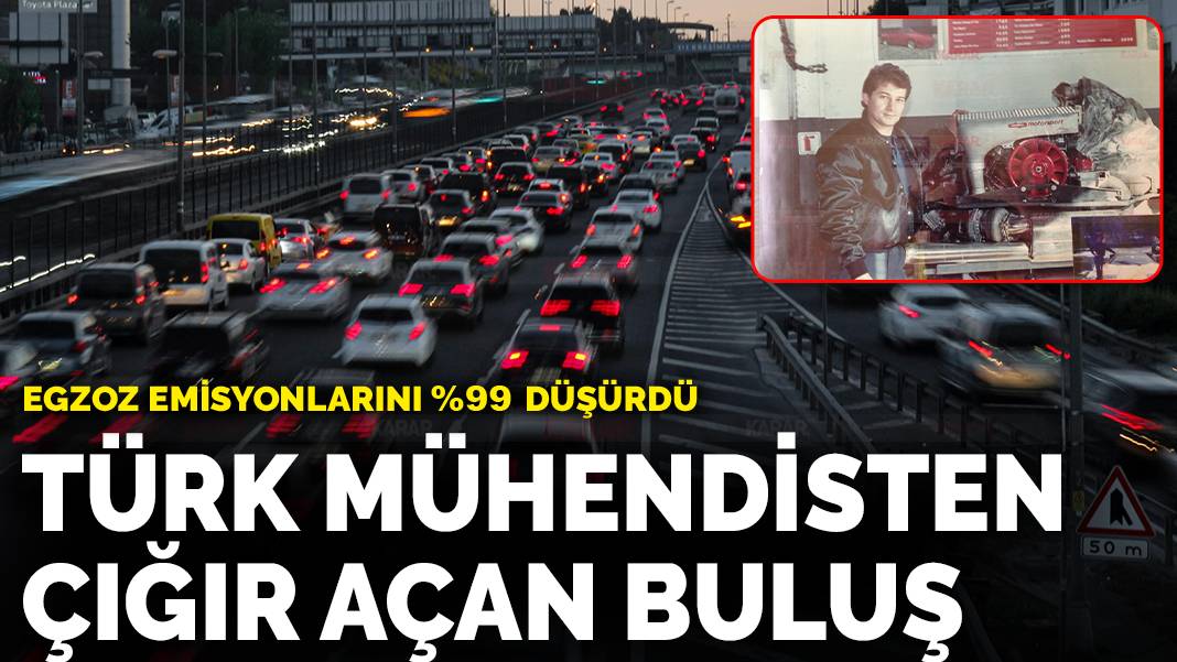Türk mühendisin 34 yıllık Ar-Ge’si emisyonu sıfıra yaklaştırdı