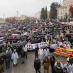 İstanbul’da binler işgalci İsrail ve ABD saldırılarına karşı yürüdü