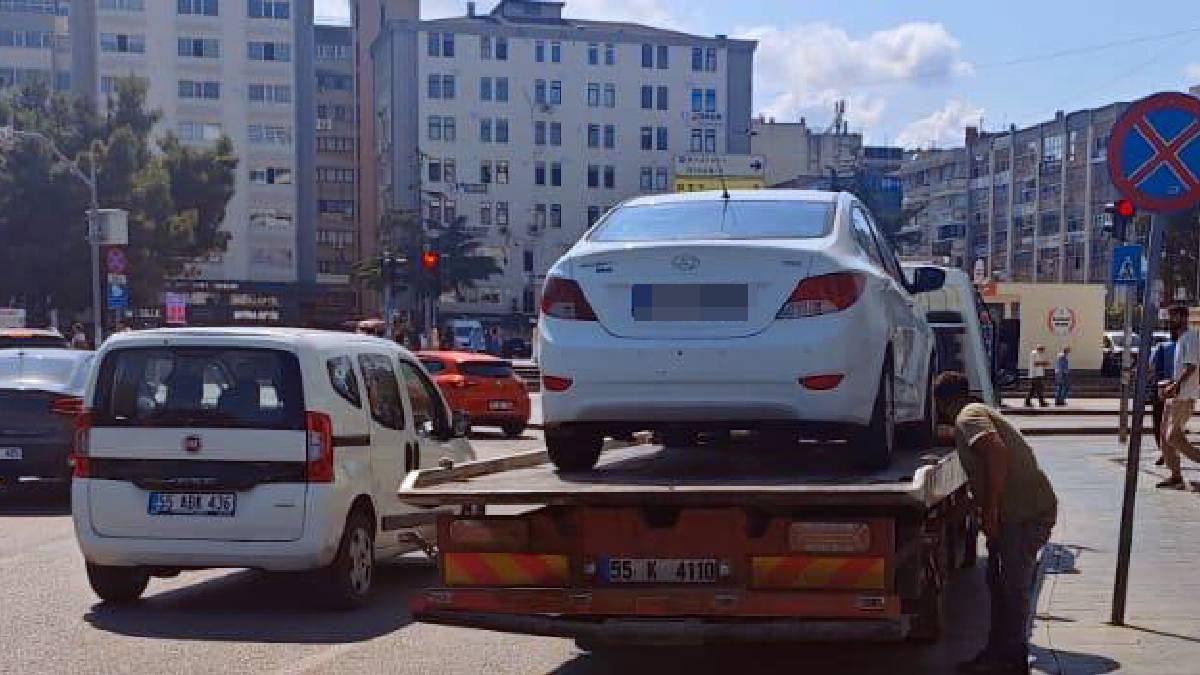 Korsan taksilere müdahale: Araçlar trafikten men edildi