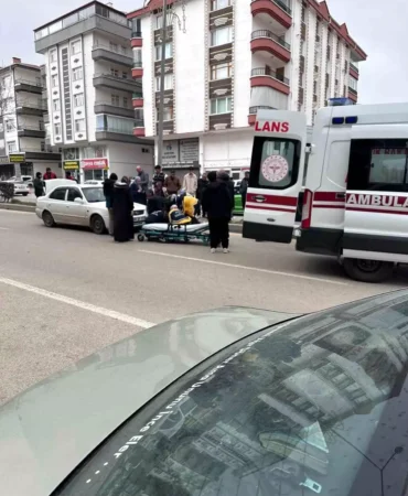 Akyurt’ta Yaya Kazası