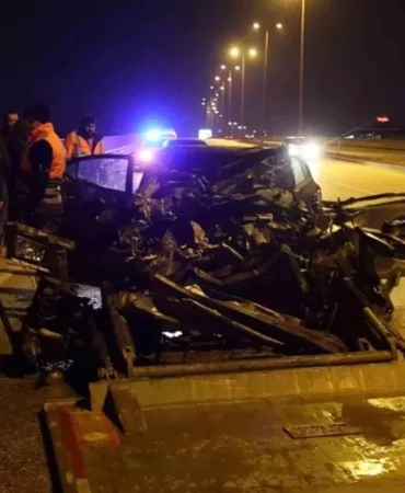 Ankara’da Tırla Çarpışma: Sürücü Ağır Yaralandı