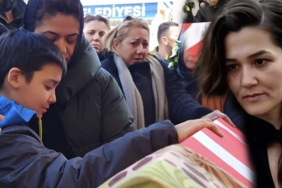 Anneye Son Sarılış… Fatma Nur Öğretmen Gözyaşlarıya Uğurlandı
