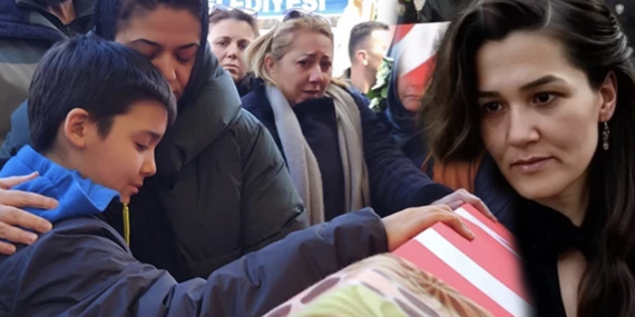 Anneye Son Sarılış… Fatma Nur Öğretmen Gözyaşlarıya Uğurlandı