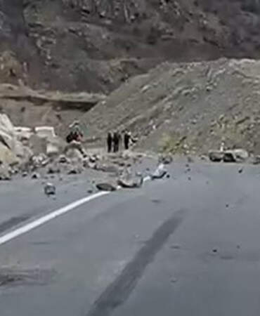 Artvin-Şavşat Kara Yolunda Korku Dolu Anlar