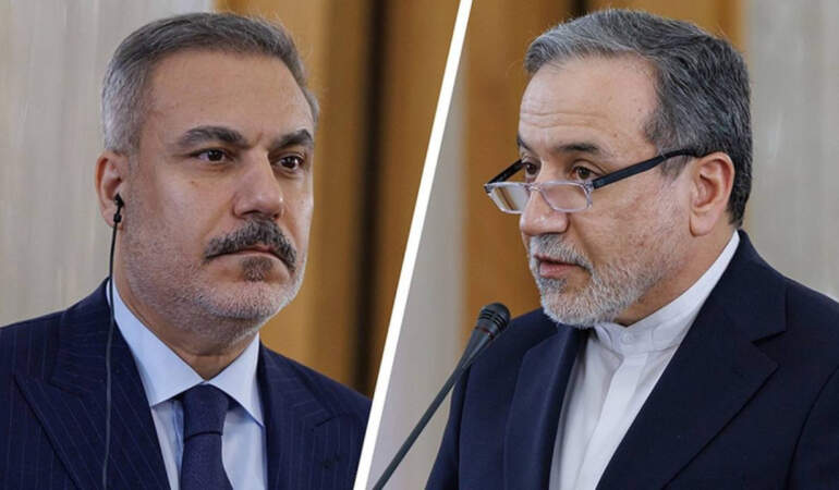 Atılan Füze Sonrası Fidan, İranlı Mevkidaşı Erakçi İle Görüştü