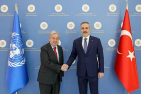 Hakan Fidan, BM Genel Sekreteri Guterres ile Görüştü