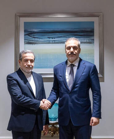Bakan Fidan, İran Dışişleri Bakanı Arakçi İle Görüştü