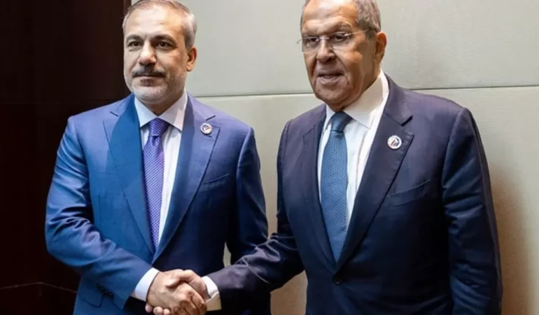 Bakan Fidan, Rus mevkidaşı Lavrov ile görüştü