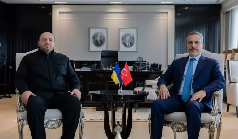 Hakan Fidan, Rüstem Umerov ile Görüştü