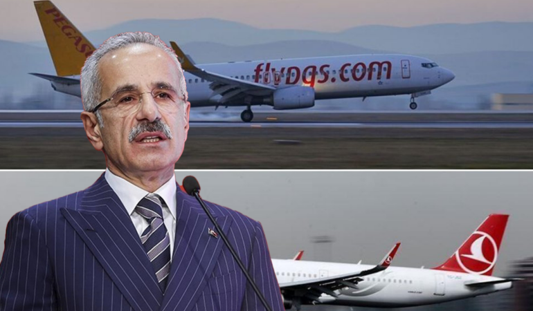 Bakan Uraloğlu Duyurdu: İran’daki THY ve Pegasus Uçakları İçin Plan Hazır