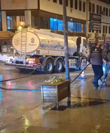Beypazarı’nda Bayram Temizliği