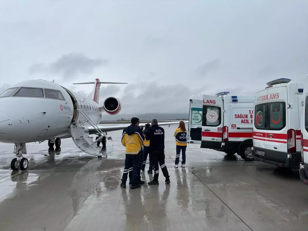 Bingöl’de Bebek Uçakla Ankara’ya Sevk Edildi
