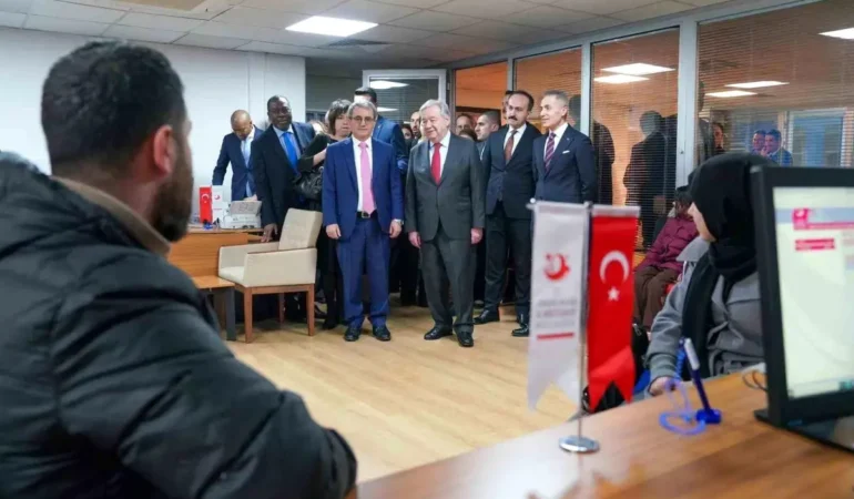 BM Genel Sekreteri Guterres Ankara’da