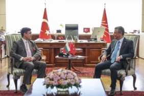 Özgür Özel, Bulgar Büyükelçi Cholakov’u kabul etti