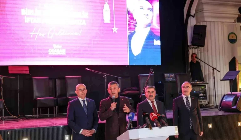 CHP Genel Başkanı Özel: ‘Trump’ın kurduğu düzen, yeni dünya düzeni olamaz’