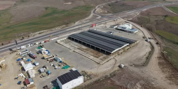 Çubuk’ta Güneş Enerjisi Santrali Hizmete Girdi
