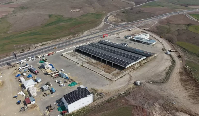 Çubuk’ta Güneş Enerjisi Santrali Hizmete Girdi