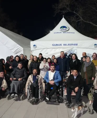 Çubuk’ta Engelli Bireyler İçin İftar Programı