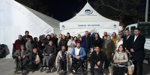 Çubuk’ta Engelli Bireyler İçin İftar Programı