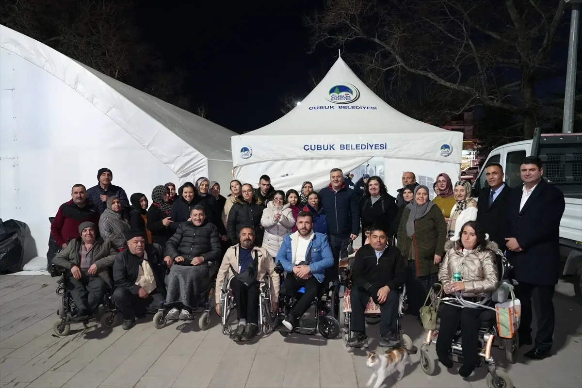 Çubuk’ta Engelli Bireyler İçin İftar Programı