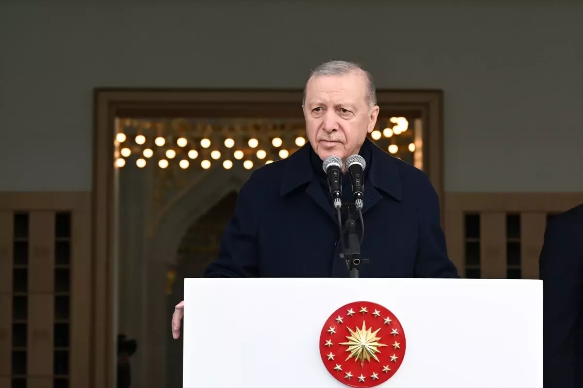 Cumhurbaşkanı Erdoğan, Hacı İbrahim Demir Camisi Açılış Programı’nda konuştu Açıklaması