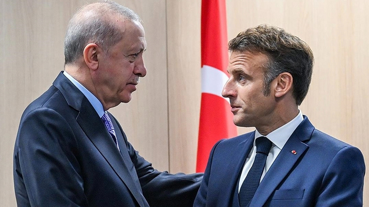 Cumhurbaşkanı Erdoğan, Macron’la İran’ı Görüştü