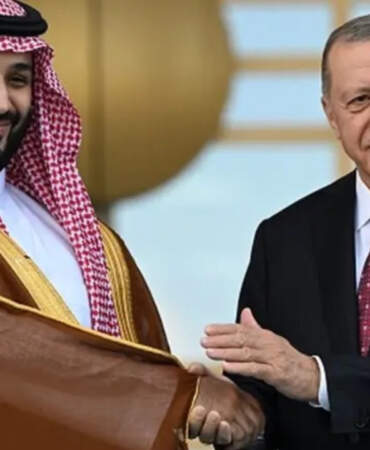 Cumhurbaşkanı Erdoğan, Prens Muhammed Bin Selman İle Görüştü