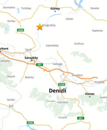Denizli Buldan’da Bir Deprem Daha