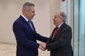 Fidan ve Guterres Ankara’da Bir Araya Geldi