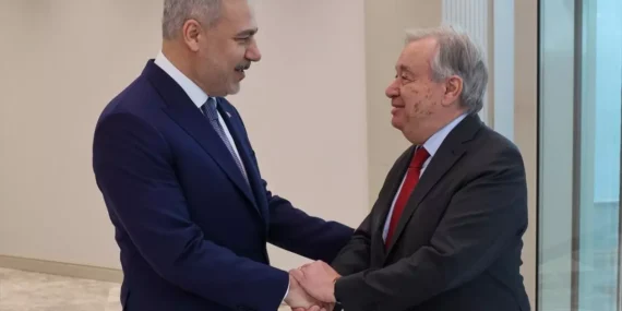 Fidan ve Guterres Ankara’da Bir Araya Geldi