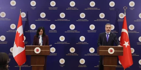 Dışişleri Bakanı Fidan, Kanadalı mevkidaşı Anand ile ortak basın toplantısında konuştu Açıklaması